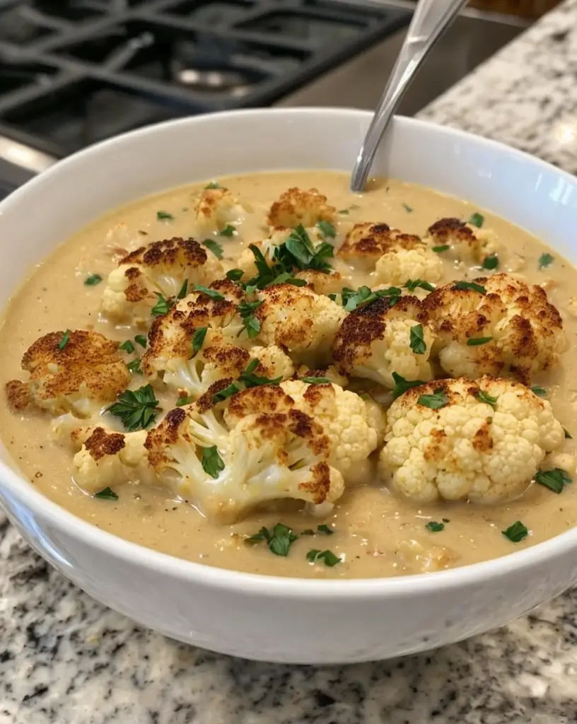 Deliciously Creamy Roasted Cauliflower Soup for Cozy Evenings