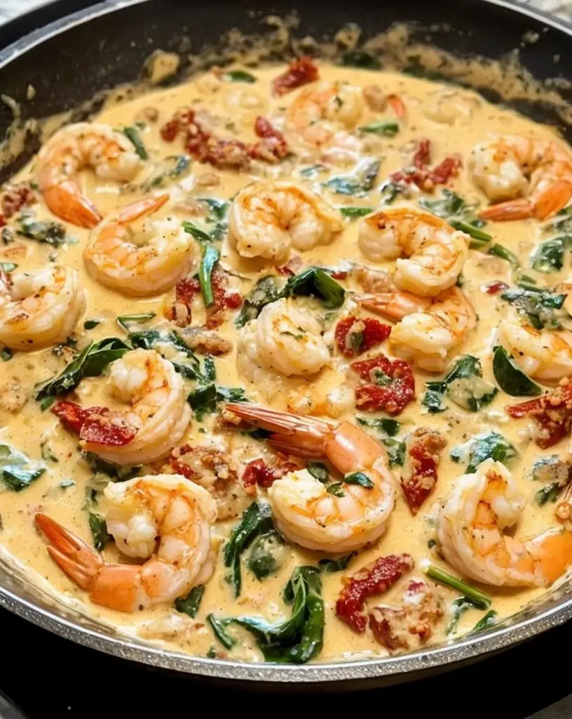 Deliciously Easy Creamy Tuscan Shrimp: Perfect for Weeknight Dinners