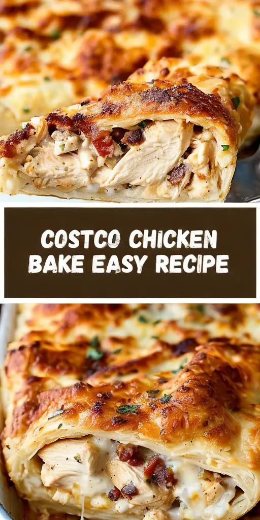 Easy Homemade Costco Chicken Bake Recipe: Delicious Copycat Edition