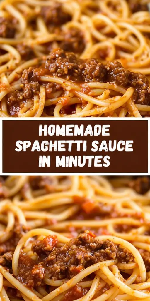 Easy Homemade Spaghetti Sauce Recipe for Authentic Italian Flavor