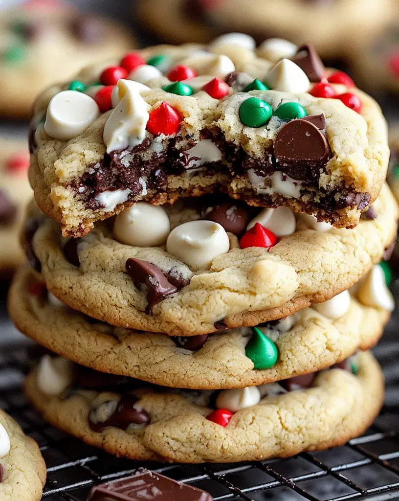 Irresistibly Festive Holiday Chocolate Chip Cookies for Your Celebration