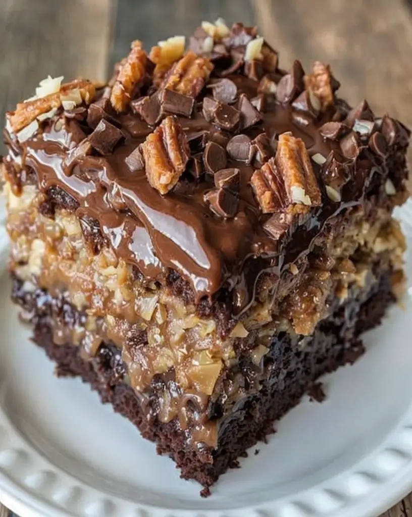 Irresistible German Chocolate Poke Cake Recipe for Dessert Lovers