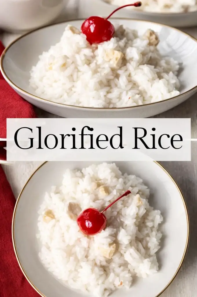 Indulge in Nostalgia with a Sweet Glorified Rice Recipe