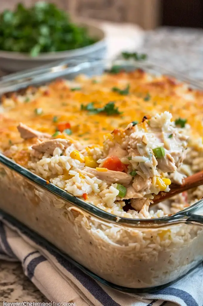 Irresistible Heavenly Chicken and Rice Casserole for Comfort Food Lovers