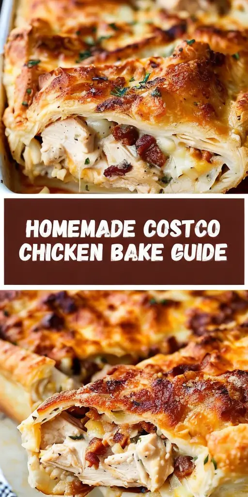 Homemade Costco-Inspired Chicken Bake: Delicious and Easy Recipe