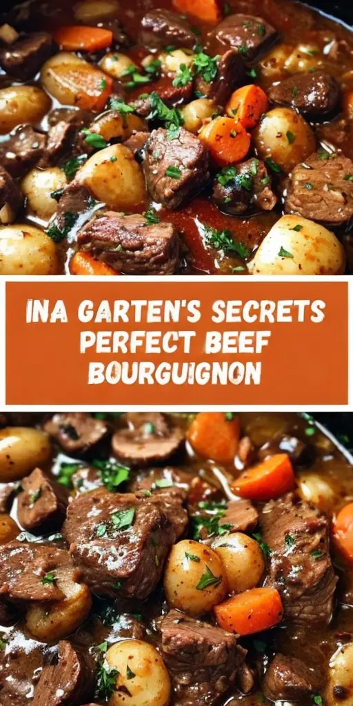 Unlock the Delicious Secrets of Ina Garten’s Classic Beef Bourguignon