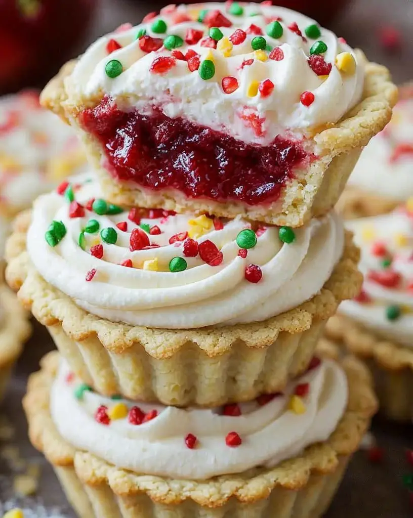 Delicious Strawberry Cheesecake Cookie Cups Recipe for Sweet Indulgence