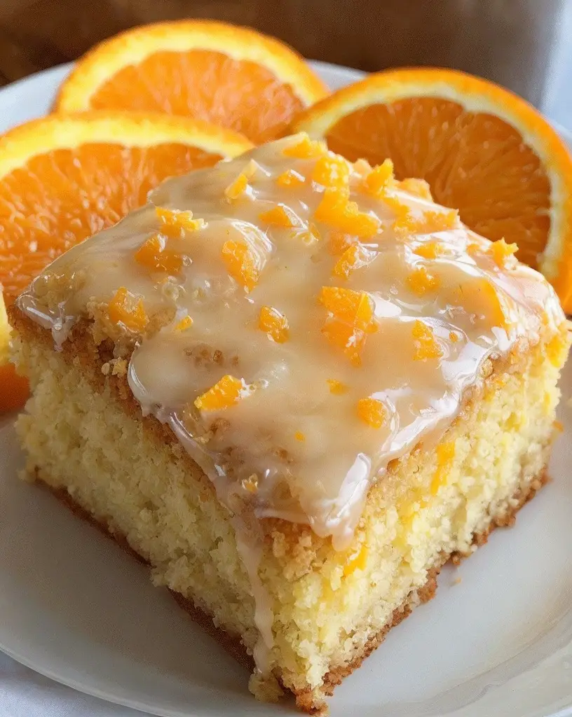 Start Your Day Right with Juicy Orange Breakfast Cake Recipe