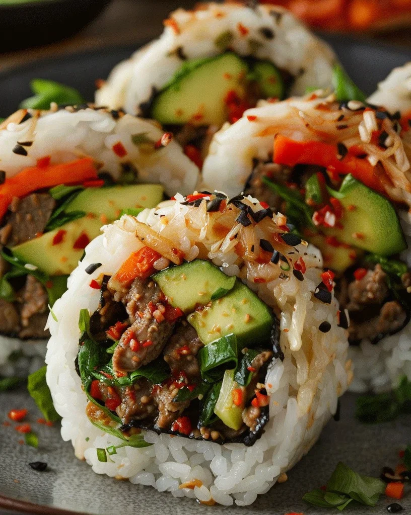 Delicious Korean Bulgogi Sushi Rolls: A Flavorful Fusion Recipe