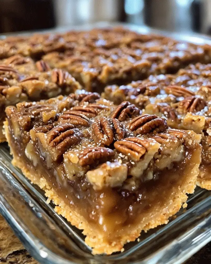 Effortless Pecan Pie Bars: A Quick and Delicious Dessert Recipe