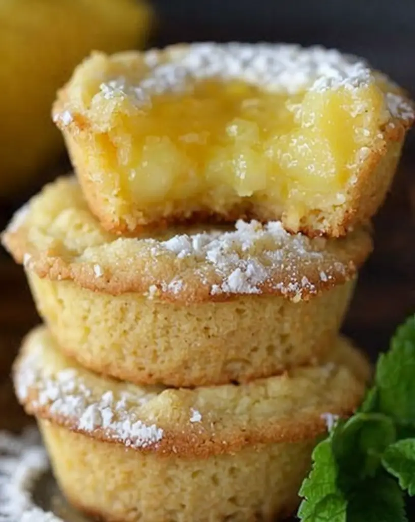 Irresistible Lemon Bar Cookie Cups: A Citrus Lover’s Delight