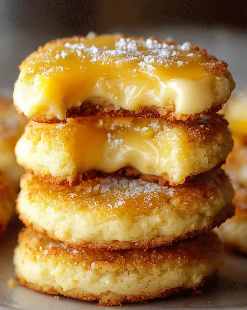 Indulge in Irresistible Lemon Curd Crème Brûlée Cookies Recipe