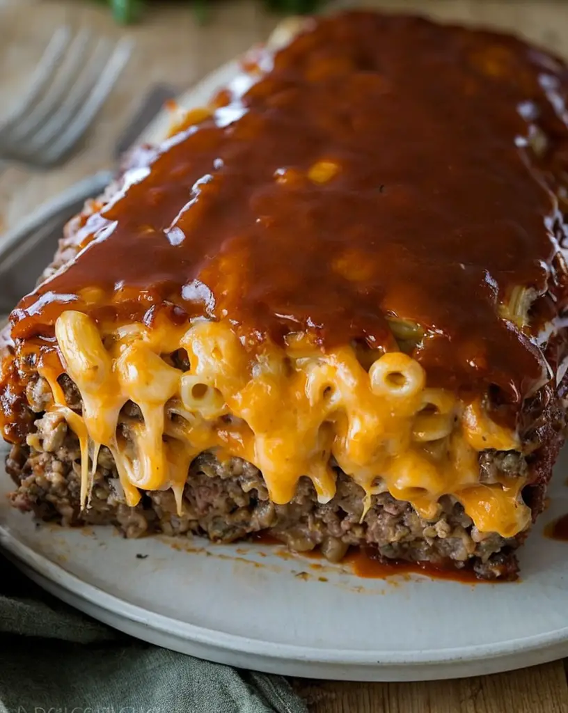 Indulge in Comfort: Macaroni Cheese Stuffed Meatloaf Recipe