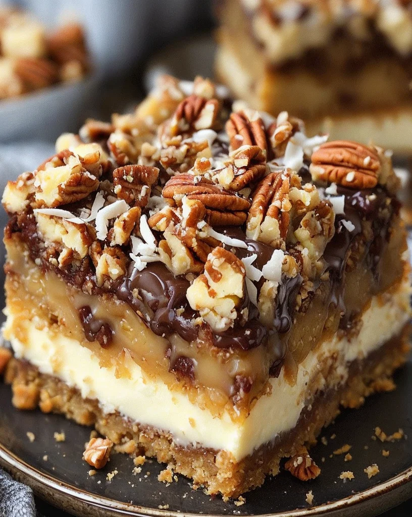 Irresistible Magic Pecan Cheesecake Bars: A Sweet Treat to Savor