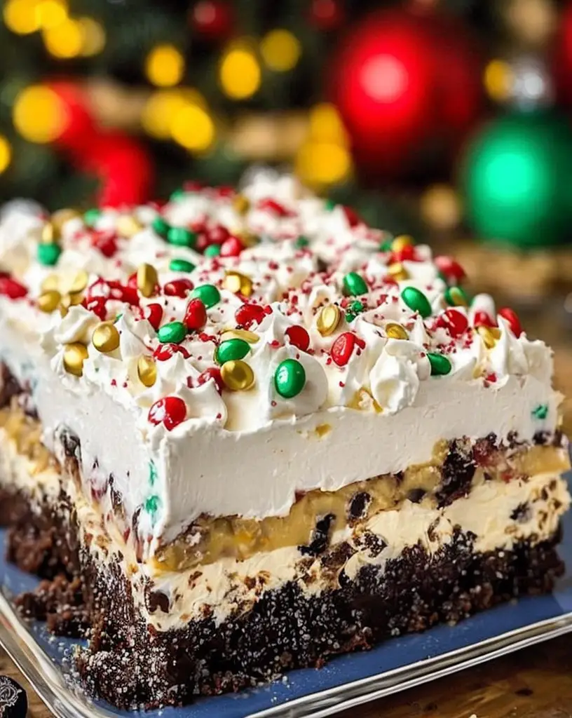 Delightful No Bake Christmas Cookie Lasagna: A Festive Treat