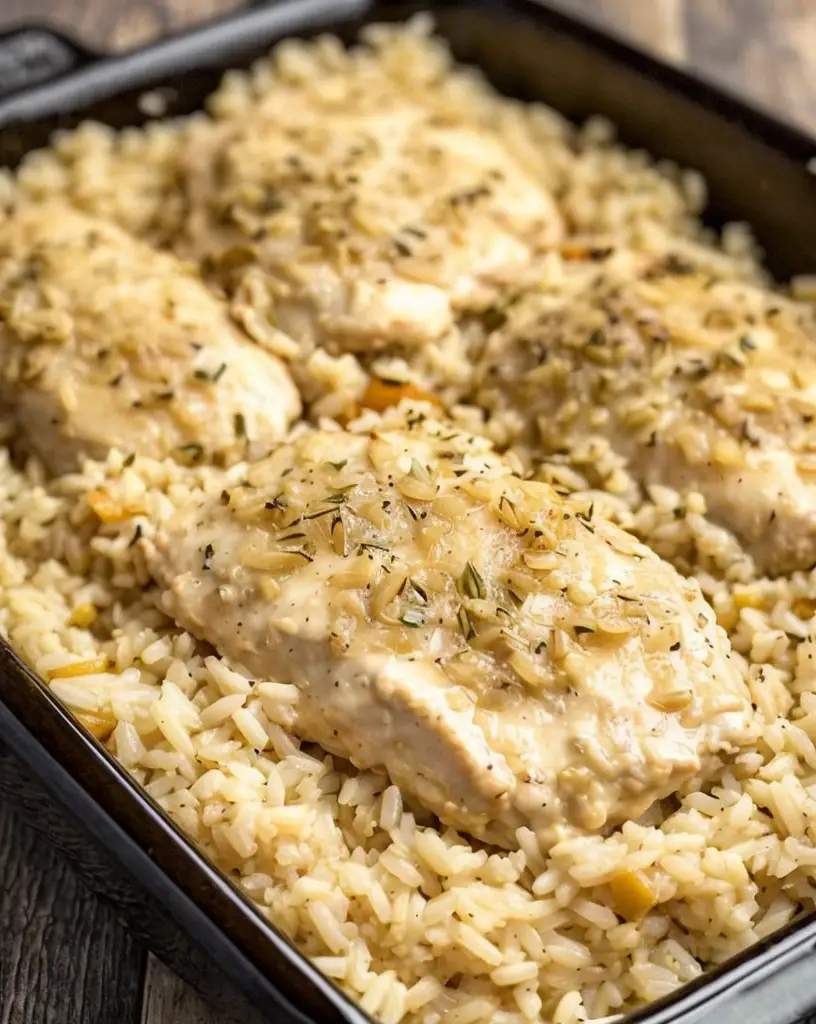 Delicious No-Peek Chicken and Rice Recipe for Busy Cooks