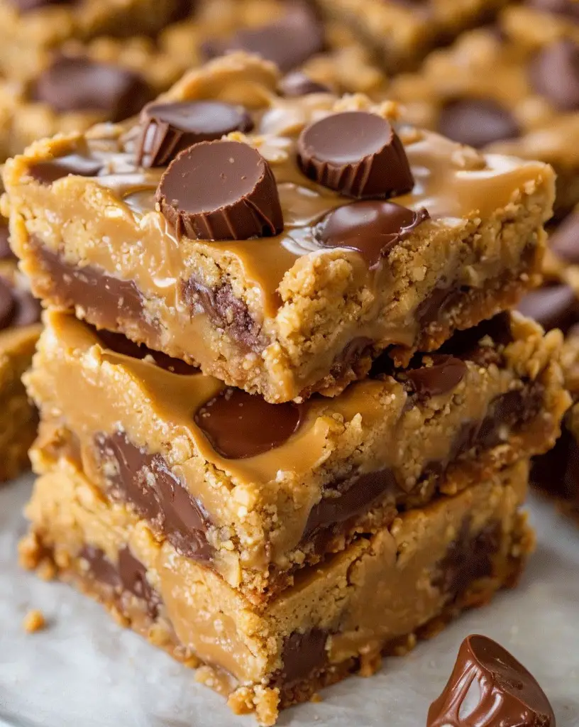 Irresistible Peanut Butter Cup Gooey Bars for Sweet Dessert Splendor