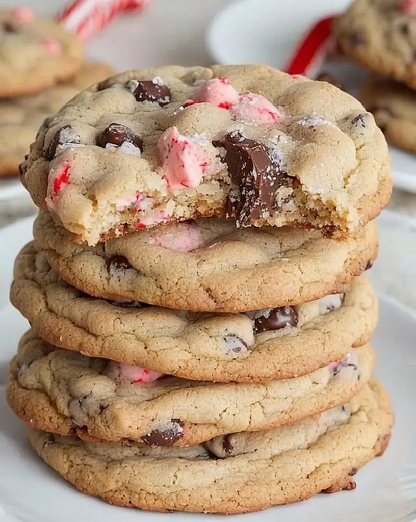 Irresistible Peppermint Chocolate Chunk Cookies Perfect for Holiday Baking