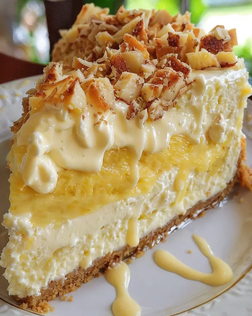 Irresistible Pineapple Cream Cheesecake Recipe for Dessert Lovers