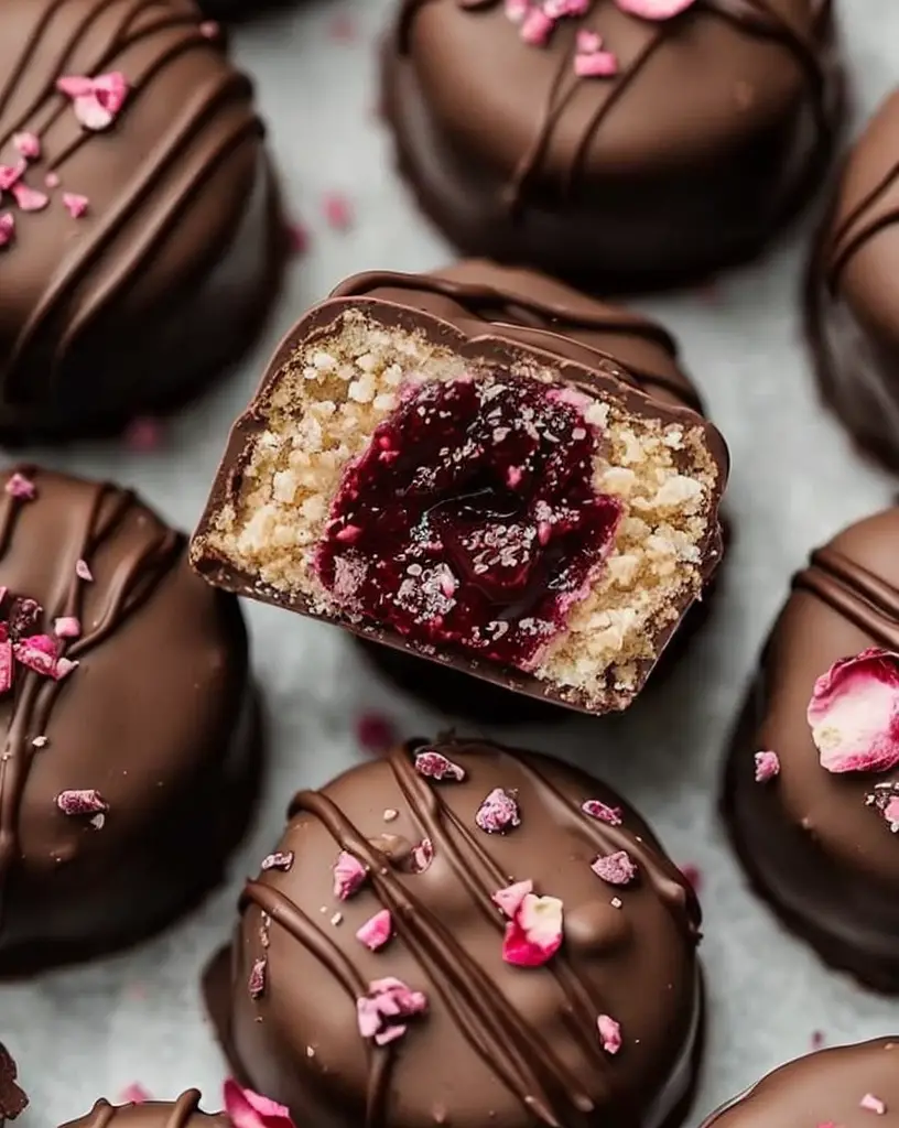 Indulge in Raspberry Rose Chocolate Truffles: A Luxurious Delight