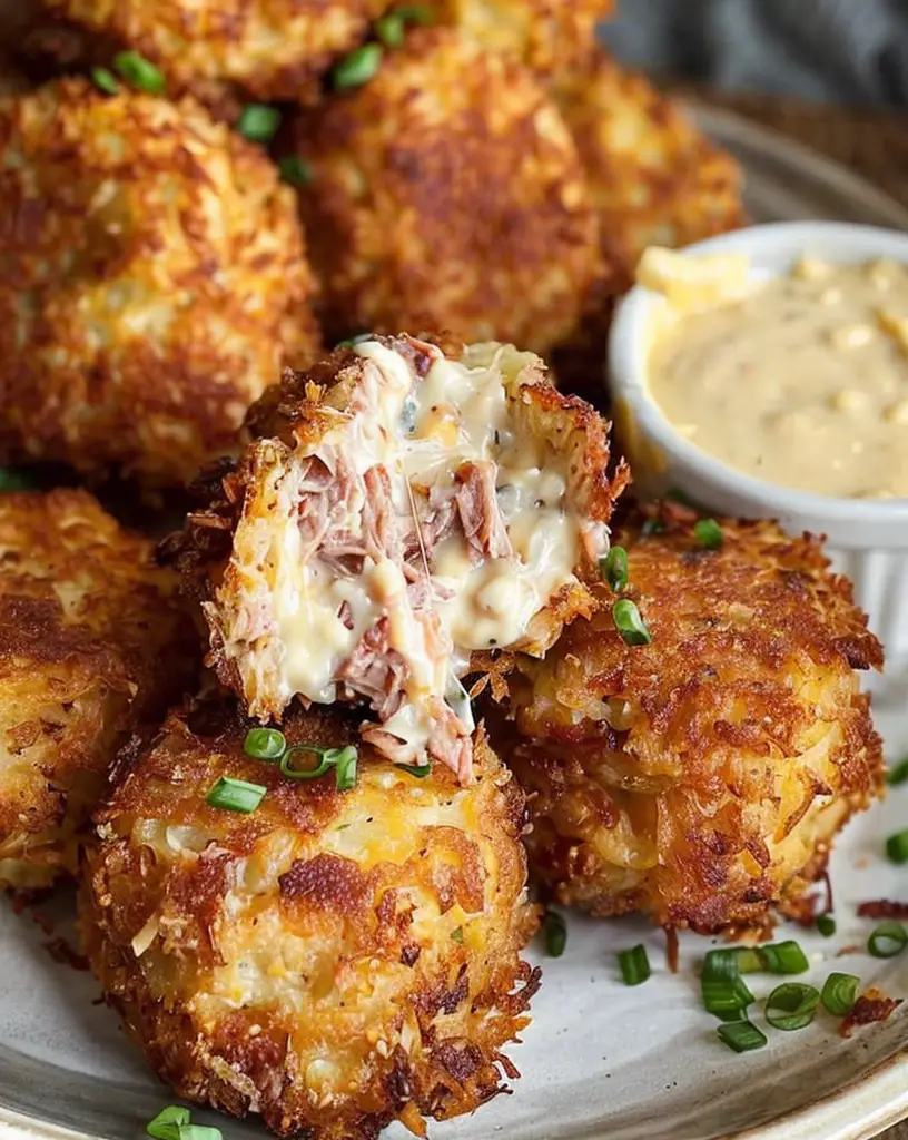 Irresistible Reuben Fritters: Discover Crispy, Cheesy Bite-Sized Snacks!