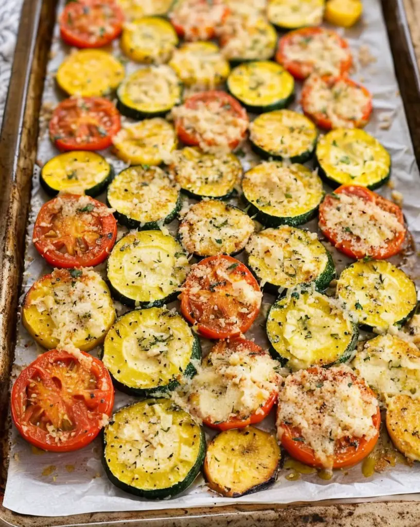 Delicious Roasted Garlic Parmesan Veggies for a Flavorful Side Dish