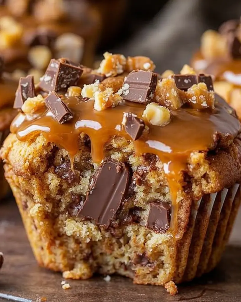 Irresistible Salted Caramel Chocolate Chunk Muffins for Sweet Lovers