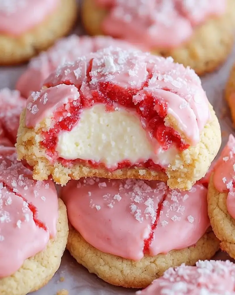 Irresistibly Soft Strawberry Cheesecake Cookies: The Ultimate Dessert Treat