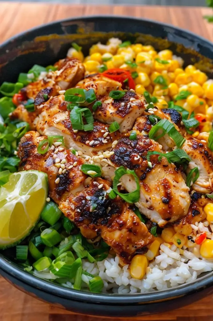 Discover the Ultimate Street Corn Chicken Rice Bowl Recipe Today