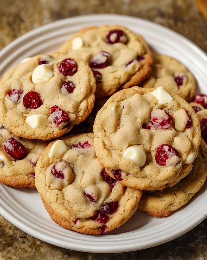 Irresistible White Chocolate Cranberry Cookies Perfect for Festive Gatherings