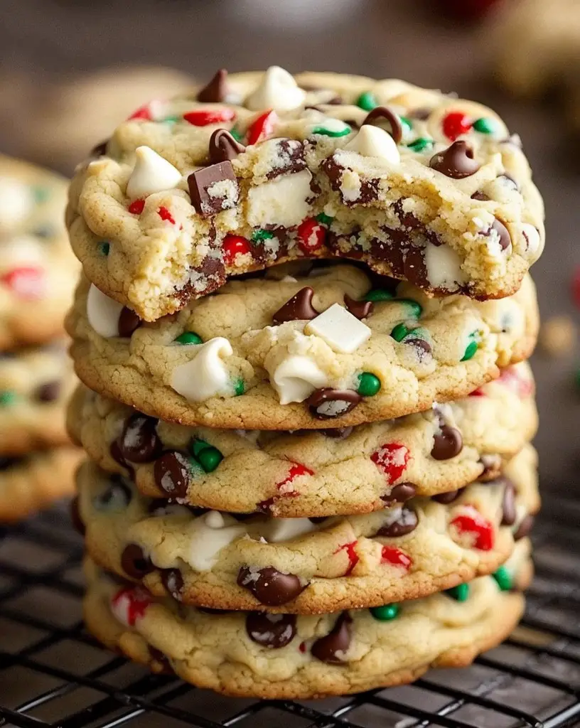 Delicious Winter Wonderland Chocolate Chip Cookies Perfect for Christmas