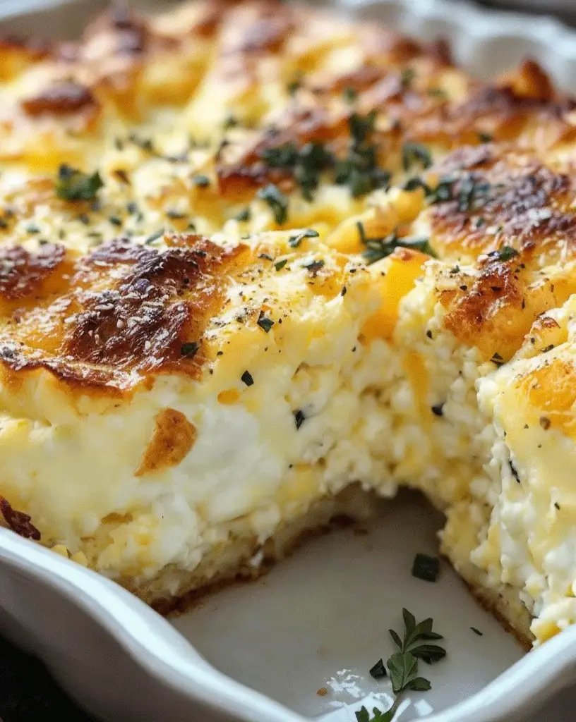 Cheesy Baked Cottage Cheese Eggs: Easy & Nutritious Breakfast Idea