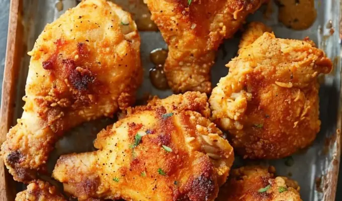 Easy Baked Fried Chicken Recipe – Ready in 30 Minutes