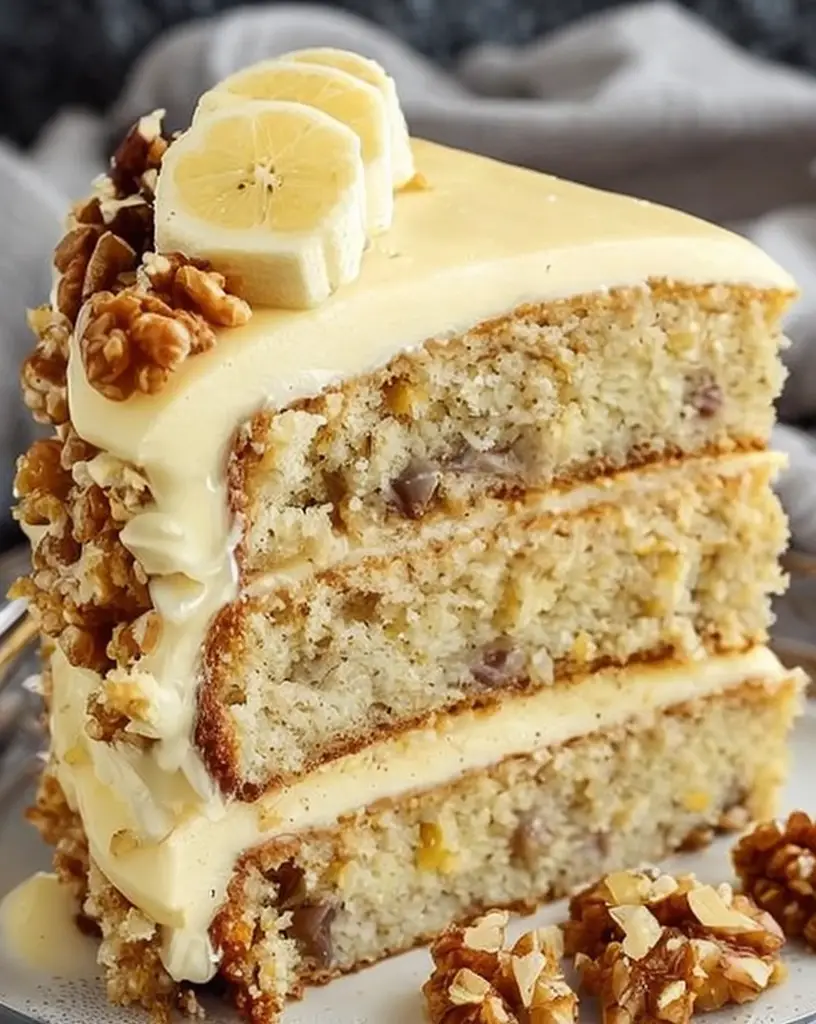 Indulgent Banana Walnut Dream Cake Recipe for All Occasions