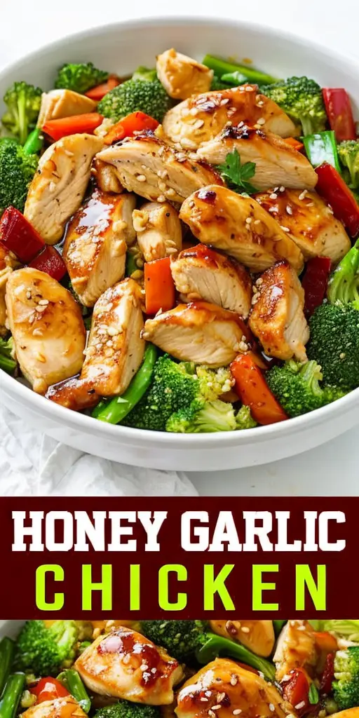 Best Healthy Baked Honey Garlic Chicken – Ready in 30 Minutes