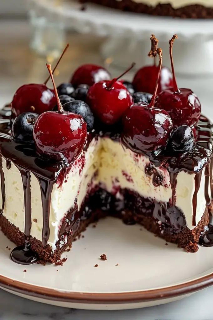 Ultimate Black Forest Cheesecake Recipe – No-Bake Delight