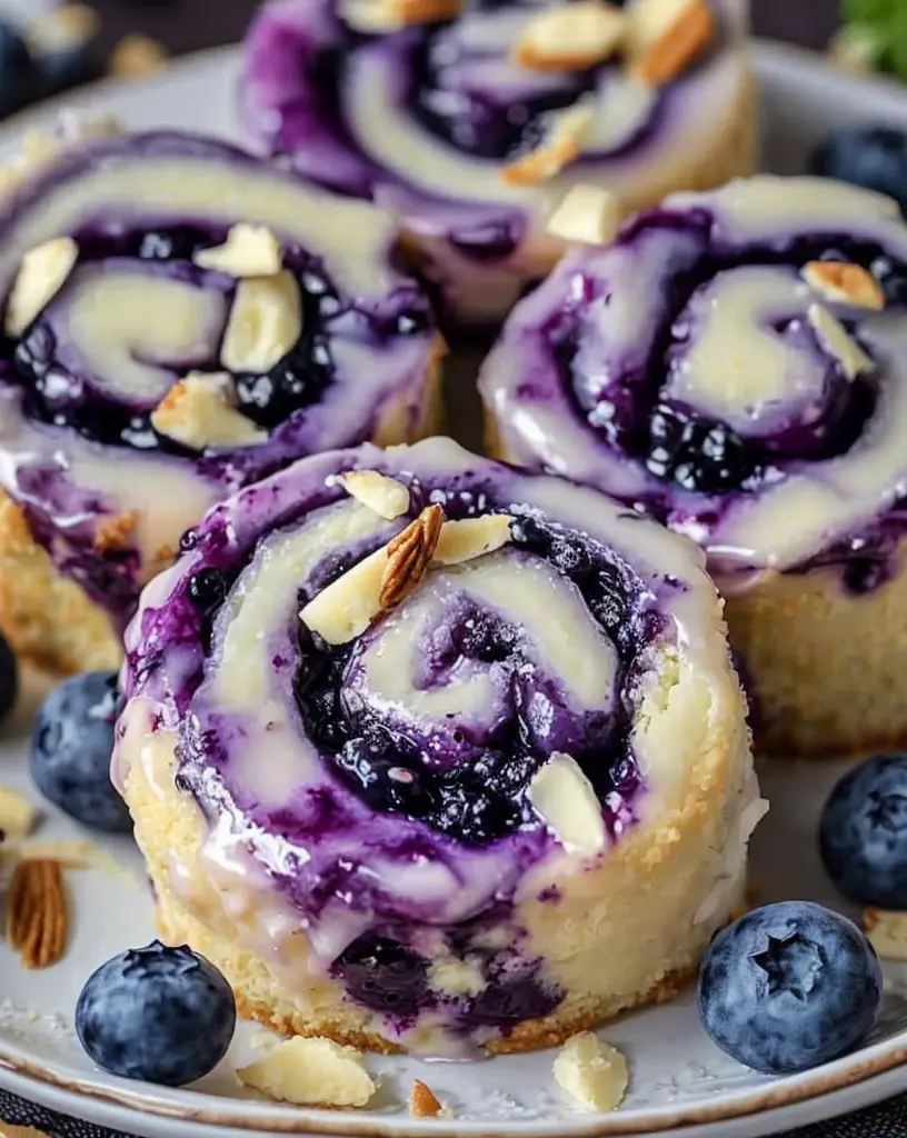 Indulge in Sweet Blueberry Cheesecake Heaven Rolls Recipe