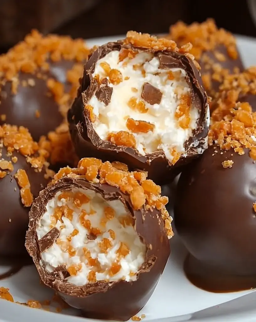 How to Make Irresistible Butterfinger Chocolate Caramel Crunch Truffles