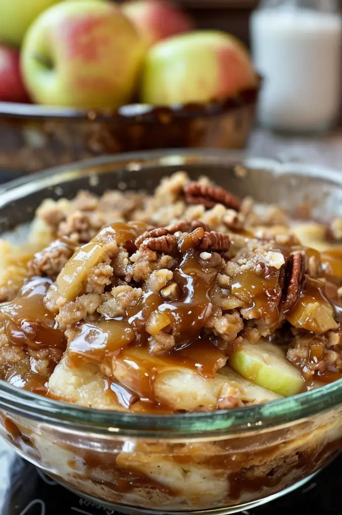 Irresistible Caramel Apple Pecan Cobbler: A Decadent Fall Dessert Recipe