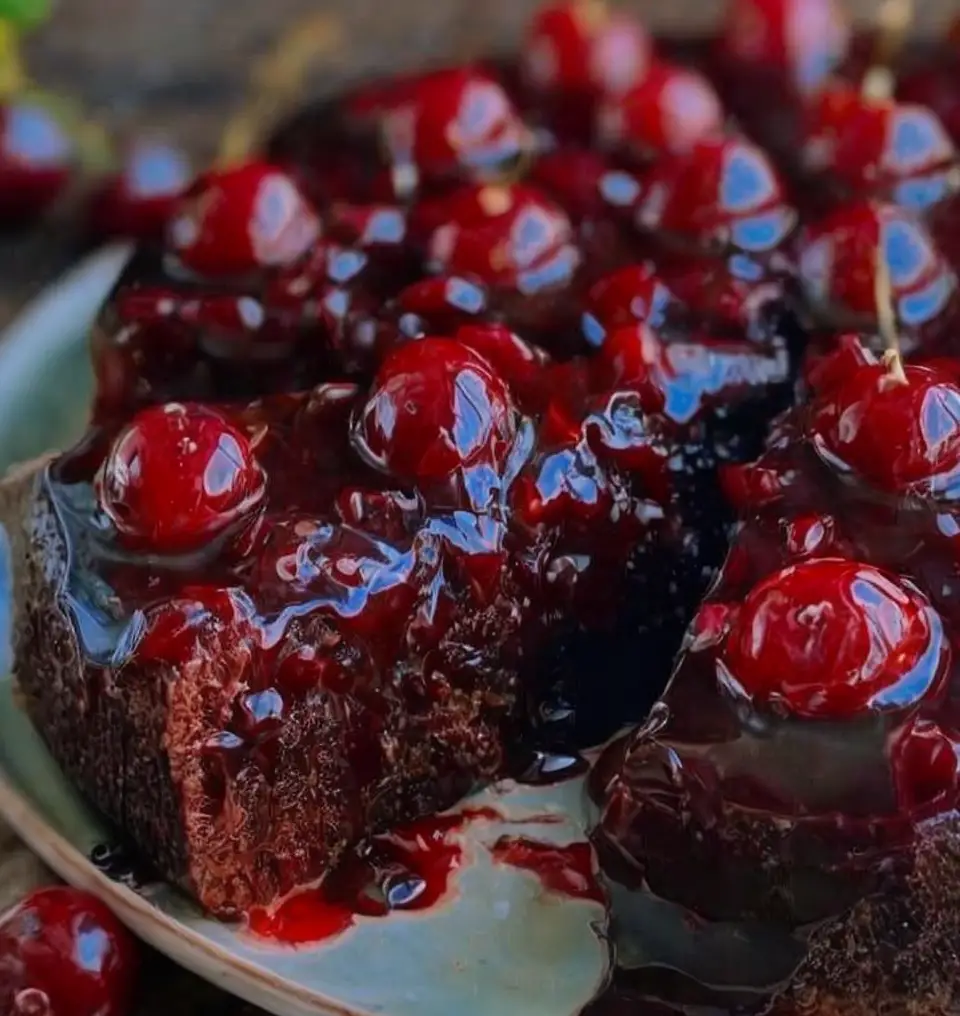 Indulge in our Cherry Chocolate Dream Cake Recipe