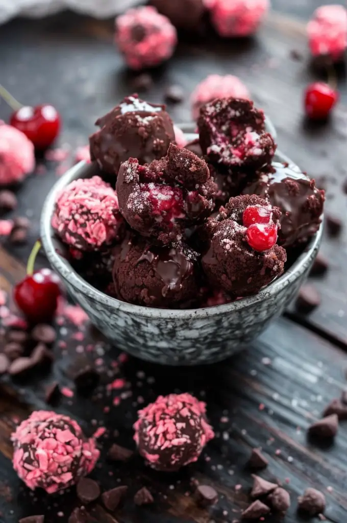 Decadent Cherry Mash Truffles Recipe for Indulgent Treats