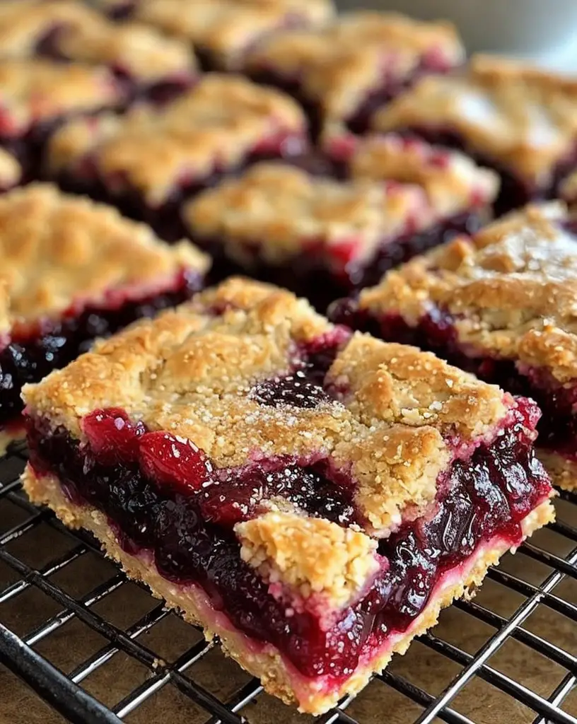 Irresistible Cherry Pie Bars: A Sweet, Buttery Party Delight