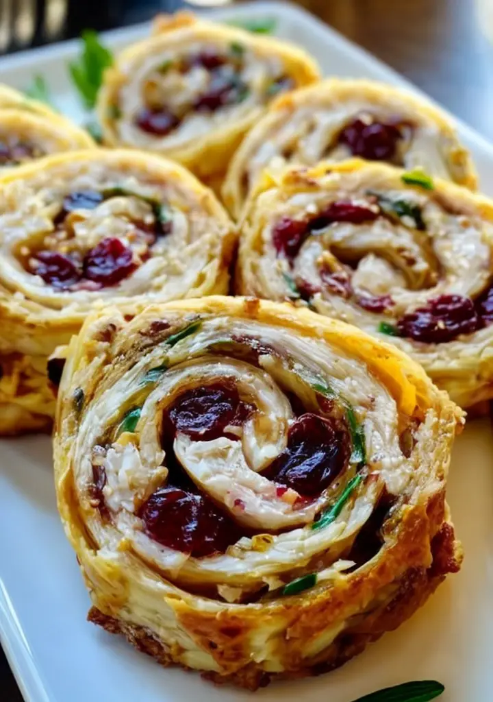 Discover Savory Chicken Cranberry Pinwheels for Your Next Appetizer