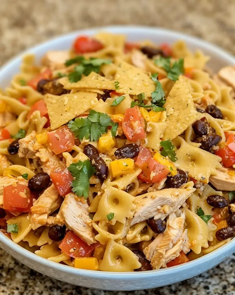 Spice Up Mealtime with Delicious Chicken Fajita Pasta Salad