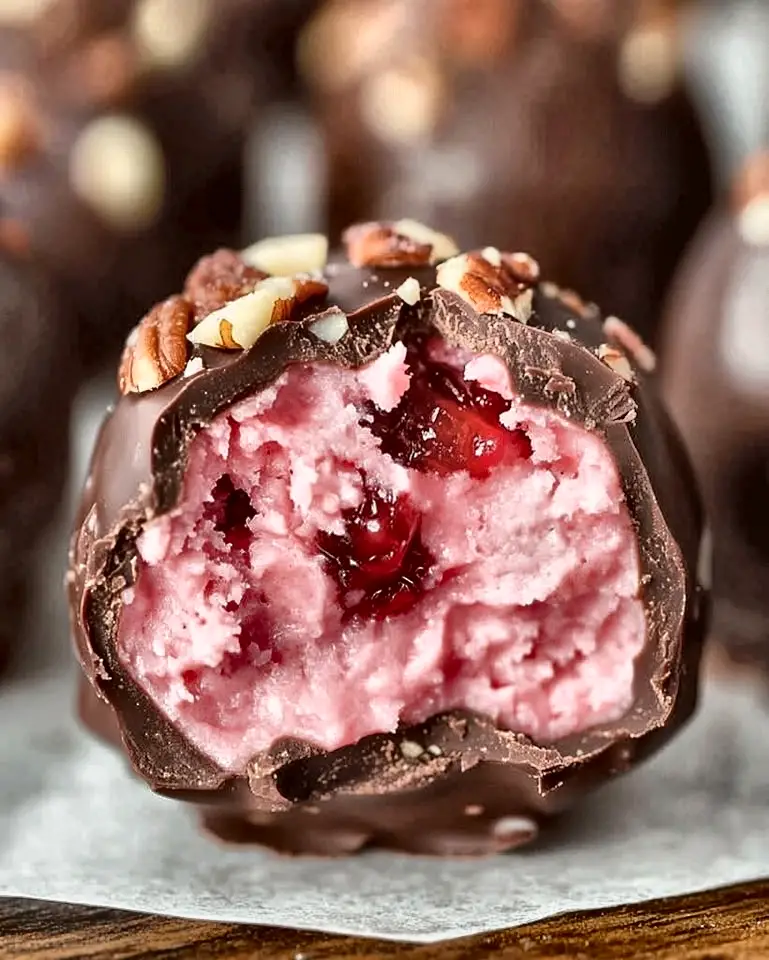 Irresistible Chocolate Maraschino Cherry Coconut Truffles: A Sweet Treat Recipe