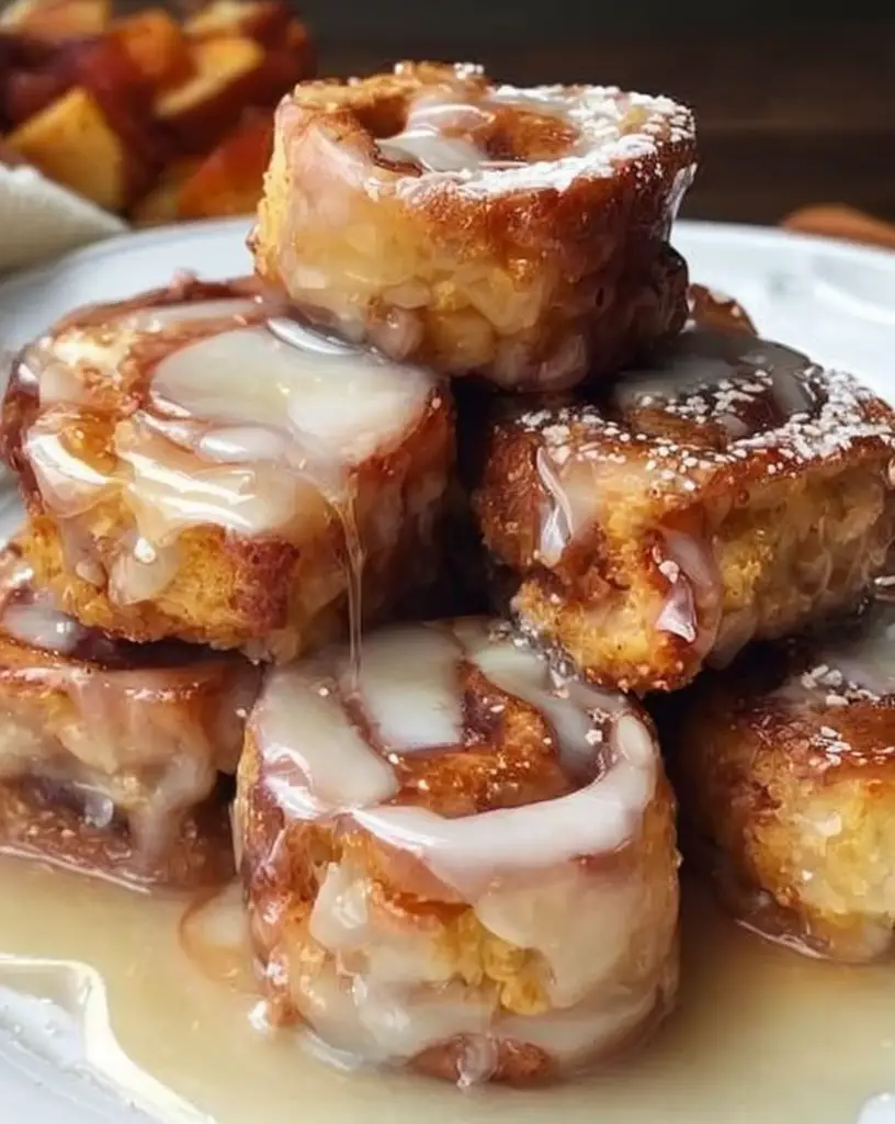 Irresistible Cinnamon Roll French Toast Bites for a Sweet Morning