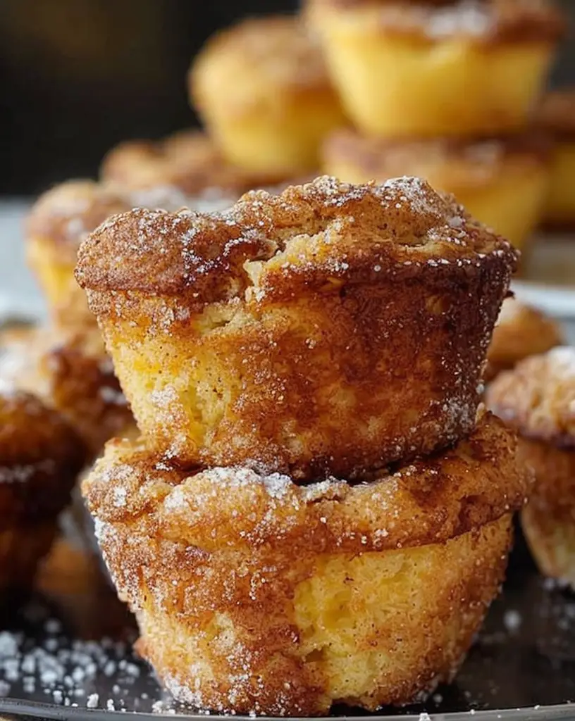 Irresistible Cinnamon Sugar French Toast Muffins with a Zesty Lemon Twist