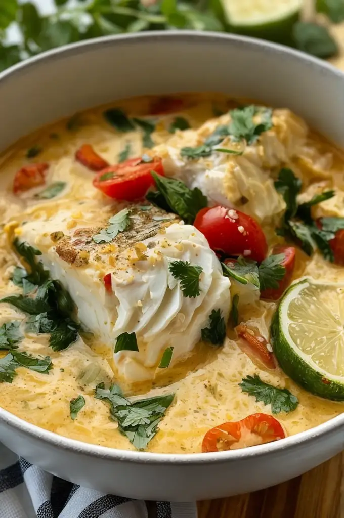 Delicious Coconut Lime Fish Soup Recipe for Summer Warmth