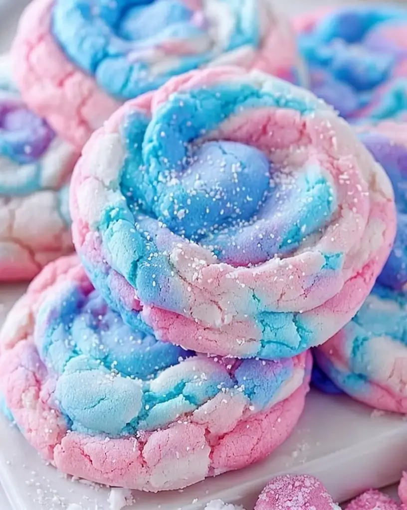 How to Make Irresistible Cotton Candy Cookies at Home