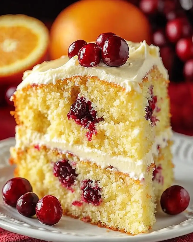 Delicious Cranberry Orange Cake Recipe: Perfect Easy Holiday Dessert